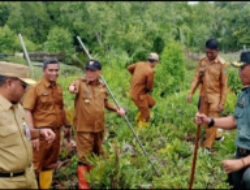 Bupati Rohil Gotong Royong Cegah Malaria di Sinaboi