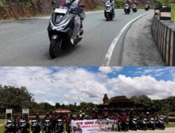 CDN Riau Ajak Jurnalis Vlogger Jajal Fitur New Honda PCX160 Roadsync