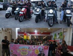 Scoopy Velocreativity “BBQ Ride” Ajak Komunitas City Rolling di Pekanbaru
