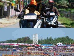 Komunitas Honda PCX 160 Meriahkan Touring Wisata Pacu Jalur 2025