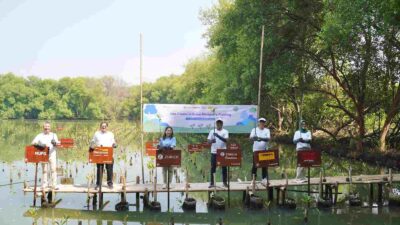 Zurich bersama Rekanan Dorong Pelestarian Lingkungan Lewat Gerakan Tanam Mangrove