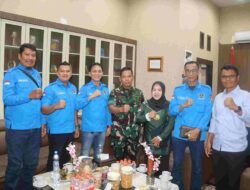 Bahas Peluang Kerjasama, PWI Pokja Pekanbaru Audiensi bersama Komandan Kodim 0301