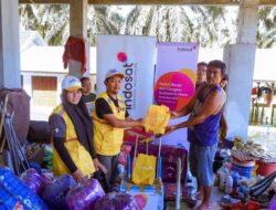 Indosat Bantu Pemulihan Warga Korban Banjir dan Longsor di Padang Pariaman