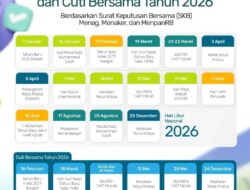 Pemerintah Riau Keluarkan Edaran Libur Nasional dan Cuti 2026