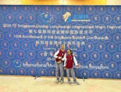 Rigina dan Nagita Asal Pekanbaru Harumkan Indonesia Ajang Musik Internasional di Singapura